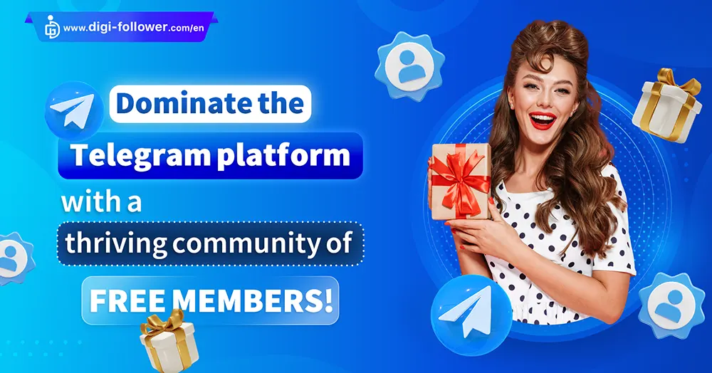 Get 100% real and Guaranteed Free Telegram Members