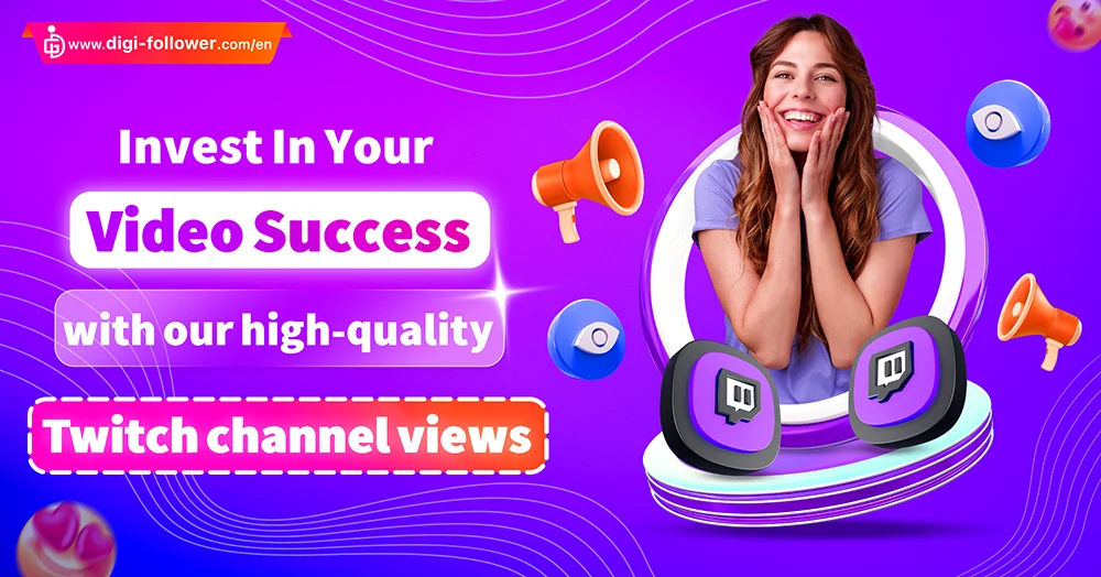Buy Twitch channel views with instant and guaranteed delivery