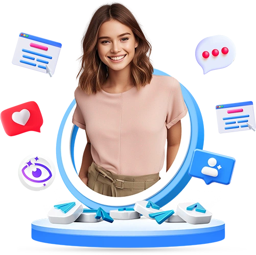 Telegram SMM Panel with cheapest price​