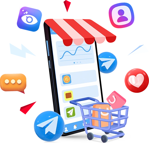 Telegram best real and fast SMM Panel​