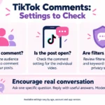 TikTok Comments: Enable Comments, Manage Filters and Encourage Real Conversations