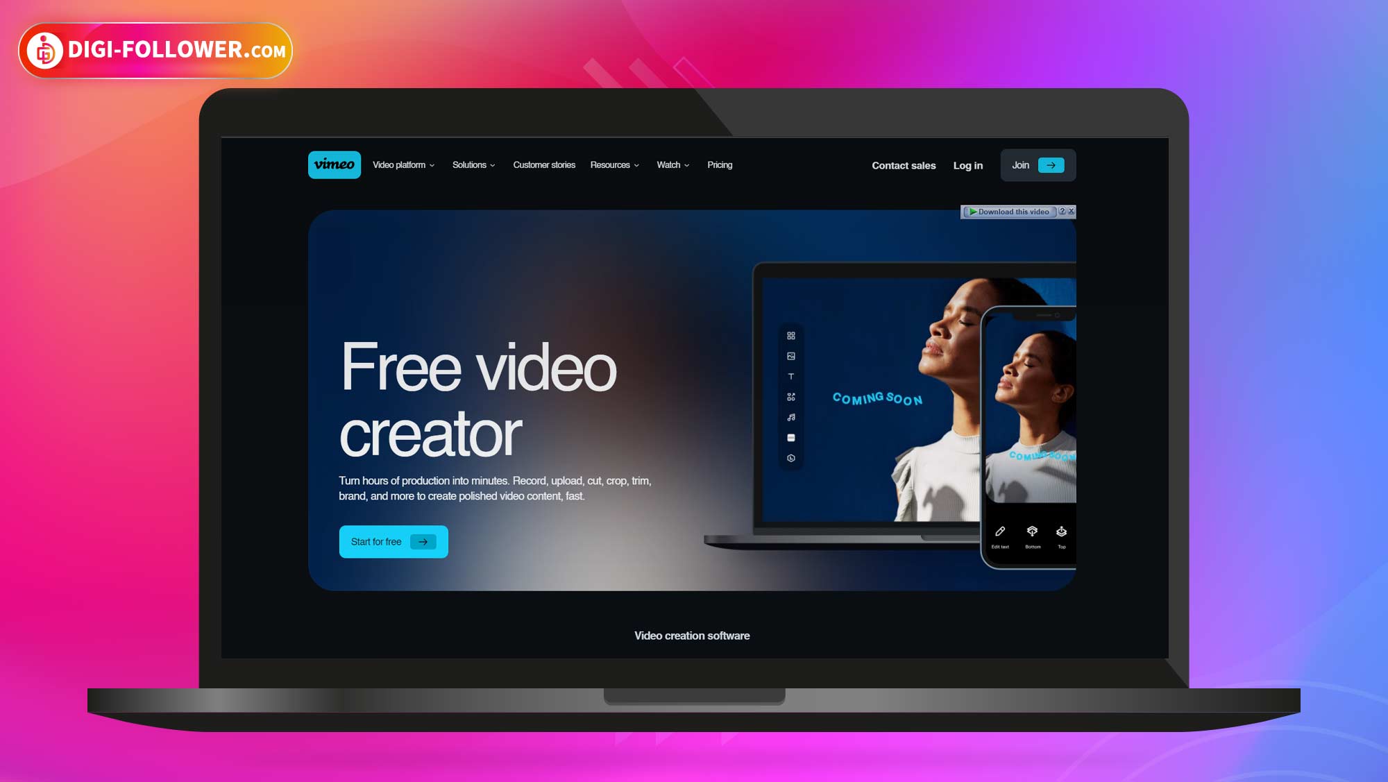 Vimeo Creator Studio