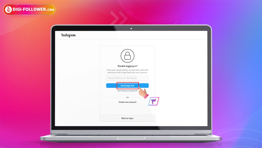 نحوه ریکاوری پسورد و پیج اینستاگرام