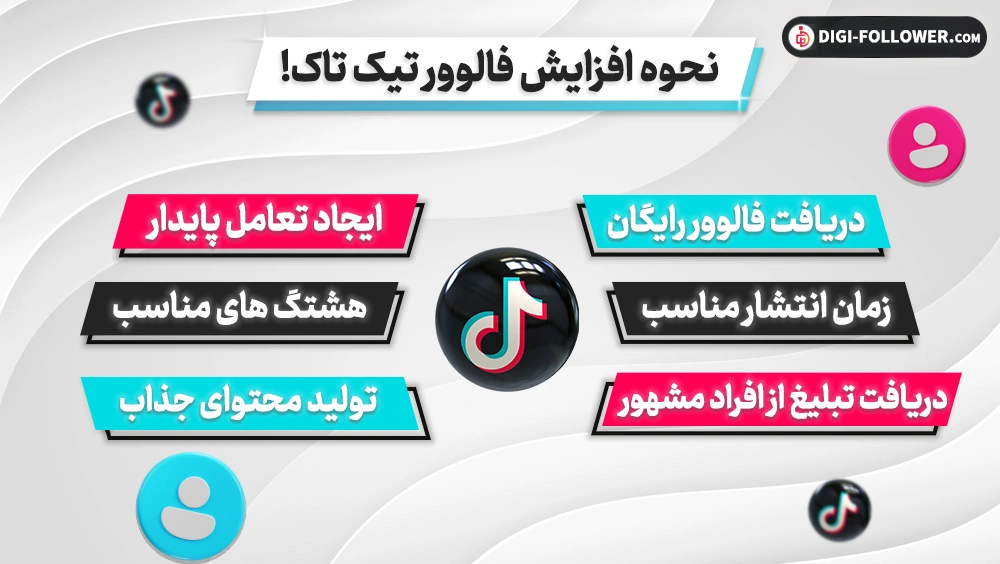 نحوه افزایش فالوور تیک تاک